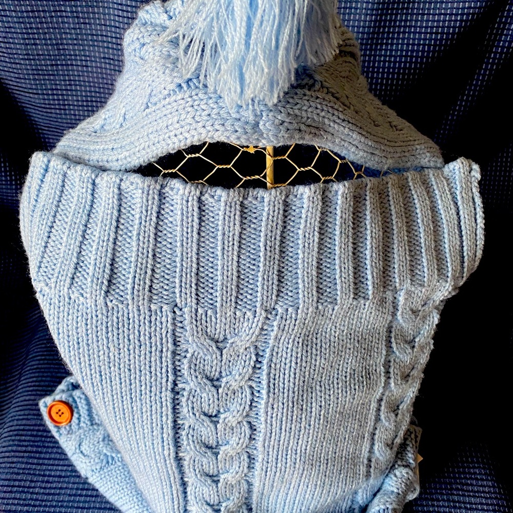 XMWealthy Baby Knit “Swaddle” Receiving Blanket